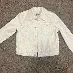 Tommy Hilfiger white denim jacket